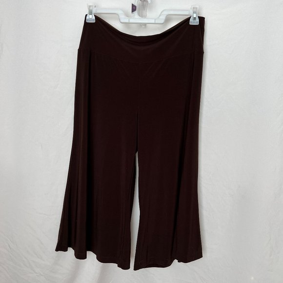 Brown Gaucho Pants - Picture 1 of 7
